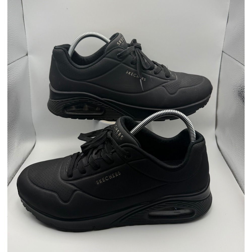 Skechers Uno Stand on Air Womens 11 Wide Black Good 73690W Sneakers